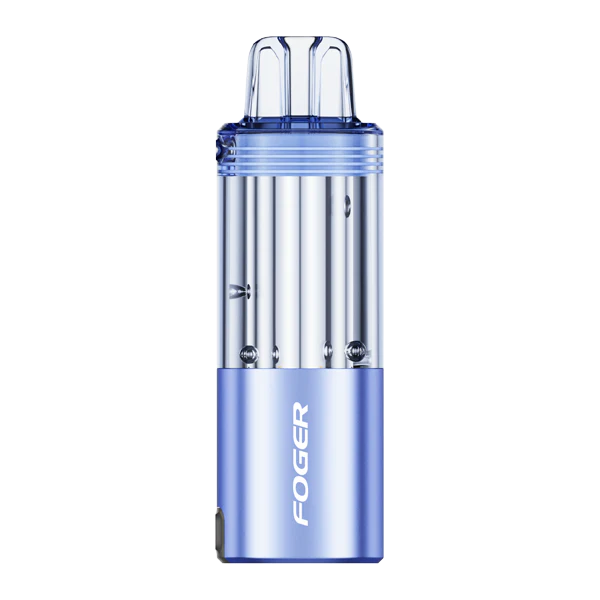 Foger Switch Pro Pods with sleek blue design for optimal flavor delivery and smooth puffs