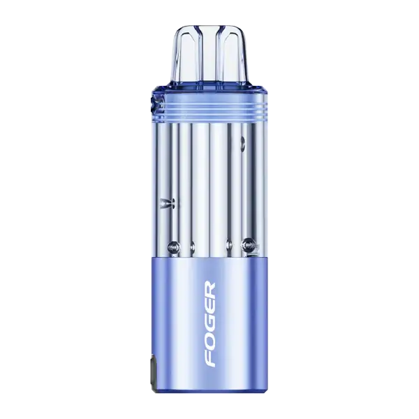 Foger Switch Pro Pods with sleek blue design for optimal flavor delivery and smooth puffs