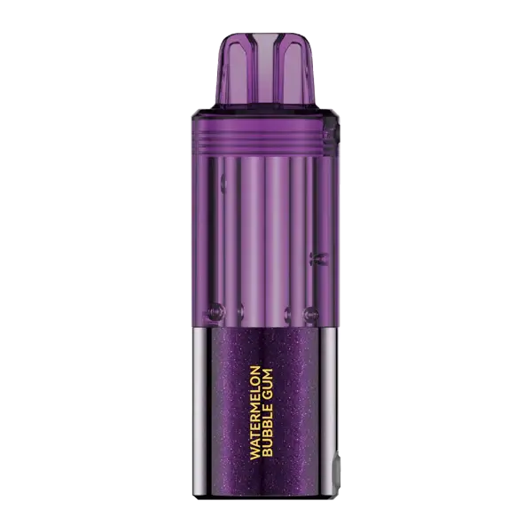 Foger Switch Pro Pods in watermelon bubble gum flavor, showcasing a purple design and premium flavor delivery.