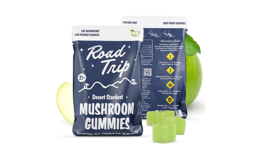 Road Trip Mushroom Gummies (8 Ct)