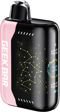 Geek Bar Pulse X vape device with 3D LED display and advanced design, offering 25,000 puffs.